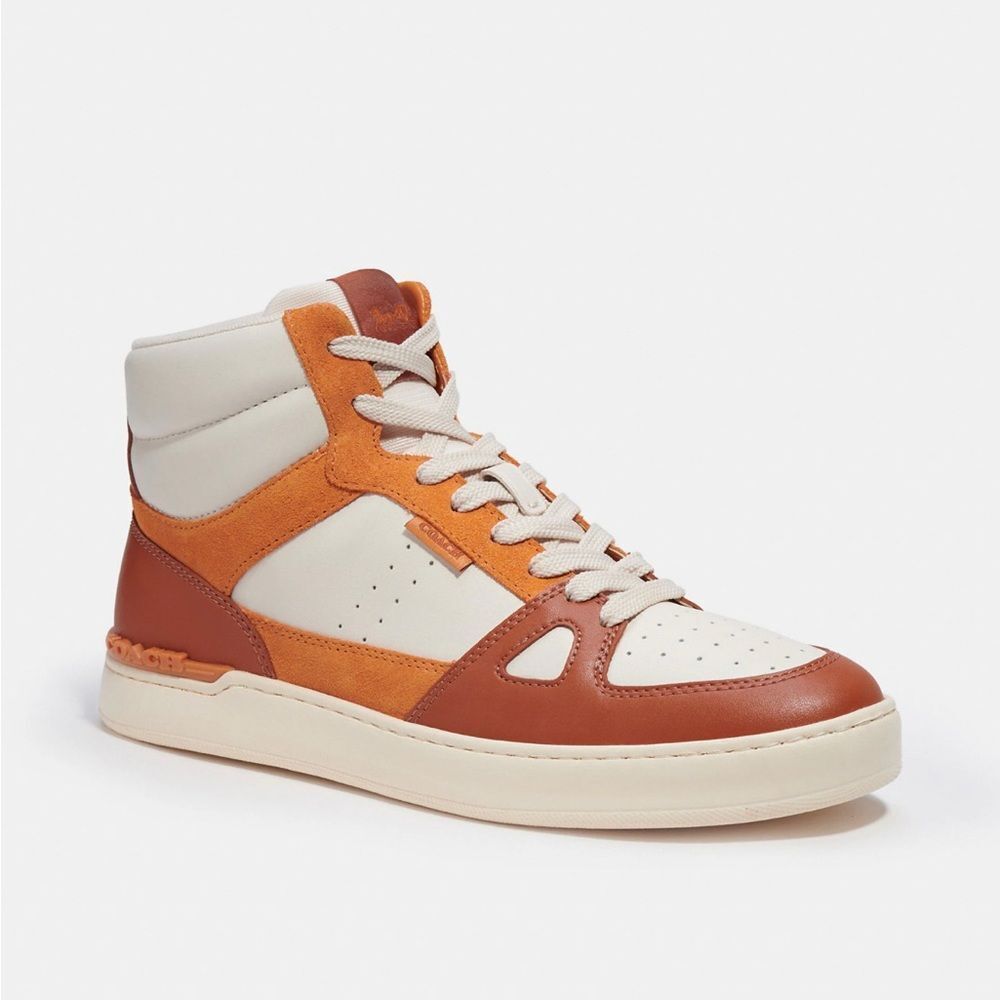 NWT Coach Clip Court High Top Sneaker size US 11